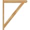 Ekena Millwork Traditional Craftsman Rough Sawn Outlooker, Western Red Cedar, 6"W x 38"D x 46"H OUT06X38X46TRA04RWR - alternate 3